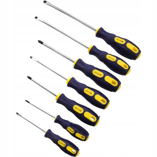 Набор отверток 7 ед. (SL3,SL4,SL5,SL6,PH0,PH1,PH2) СТАНДАРТ SDS07 Харків - зображення 4