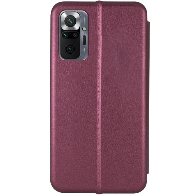 Кожаный чехол-книжка Classy для Xiaomi Redmi Note 10 Pro / 10 Pro Max Херсон - зображення 4