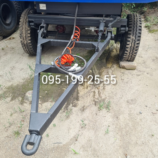 Причіп 2ПТС-4. Дишло 2ПТС-4. Коло поворотне 2ПТС-4. Гідроциліндр 2ПТС-4. Ресора 2ПТС-4 Днепр - изображение 2