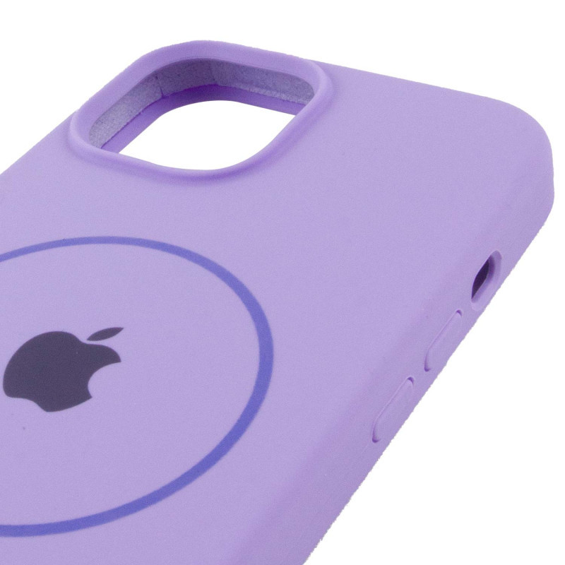 Чехол Silicone Case Full Protective (AA) with MagSafe для Apple iPhone 15 Plus (6.7") Херсон - изображение 4