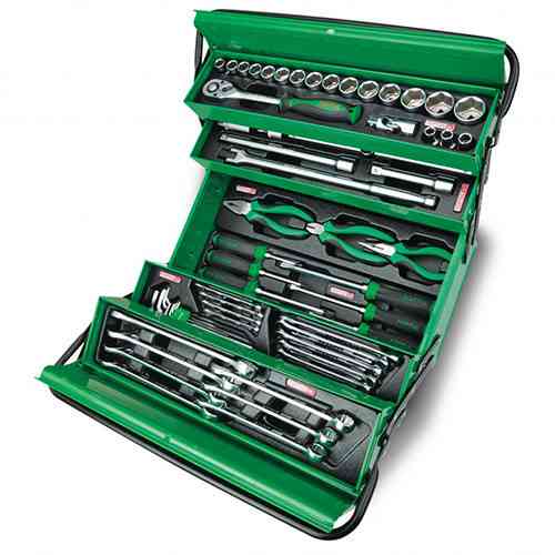 Ящик с инструментами TOPTUL (5 секций) 62ед. 1/2" GCAZ0057 Харків