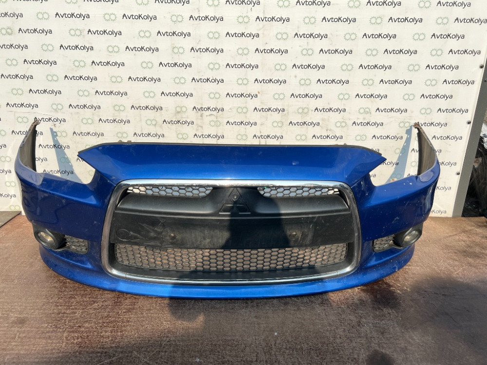 Бампер передний Mitsubishi Lancer X 2011-2015 рестайлинг Ковель - зображення 1