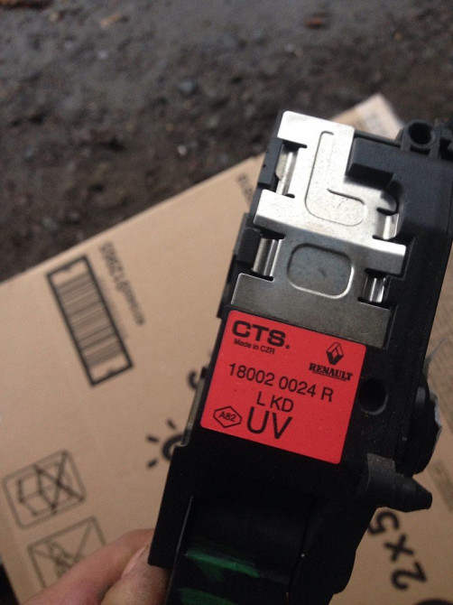 Педаль газа Renault Scenic III 2009-2016 (180020024R) Ковель - изображение 2