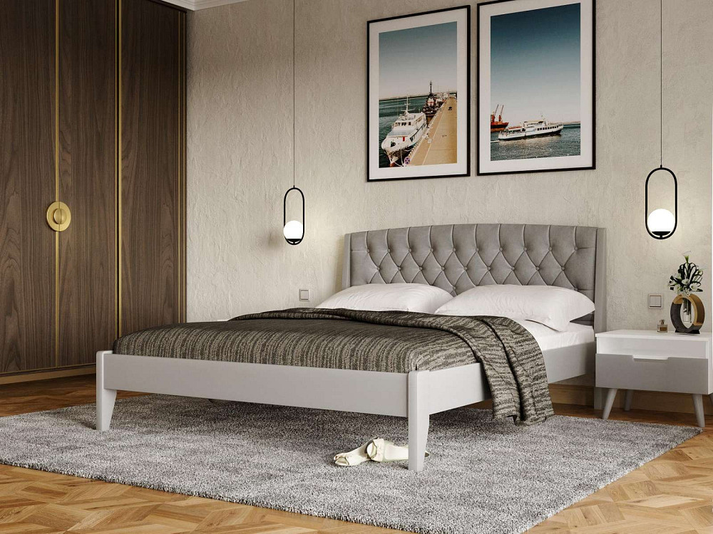 Ліжко з масиву 160*200 Червоноград - зображення 1