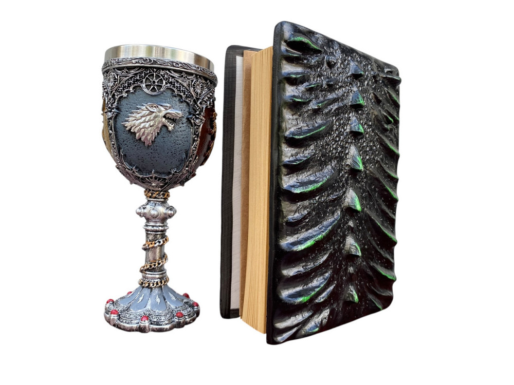 Подарочный набор Бокал 3 Игра Престолов и Блокнот 3 «Око Лесного Дракона» Київ - зображення 4