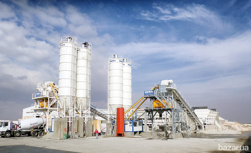 Стационарный бетонный завод MEKA 110К MB-110К Киев - изображение 2