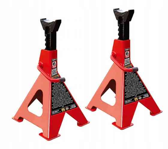 Подставки под машину регулируемые 2шт. 6т 395-605мм TORIN T46001 Харьков