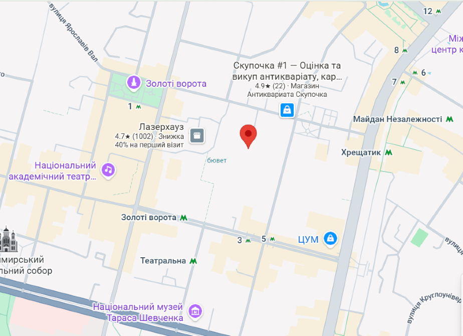 ОРЕНДА: Фасад 64 м² у Сталнка Центр, вул. Прорізна, 13) Киев - изображение 6
