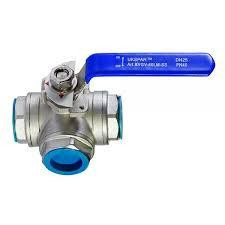 Кран шаровой T-образный Ду25 (Кран трехходовой L-образный резьбовой Fig. K322-L) Киев - изображение 3