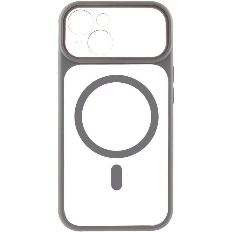 Чехол TPU+PC GETMAN Moon Clear with MagSafe для Apple iPhone 13 (6.1") Херсон - зображення 3