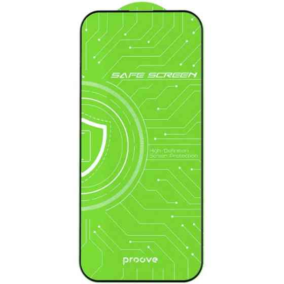 Захисне скло Proove Safe Screen для iPhone 14 Pro/15/16 Black (PGPSS1I14P01) Харків