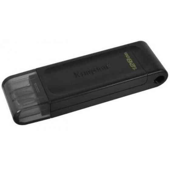 Флеш пам'ять Kingston DataTraveler 70 128GB Type-C Black (DT70/128GB) (Код товару:17557) Харків
