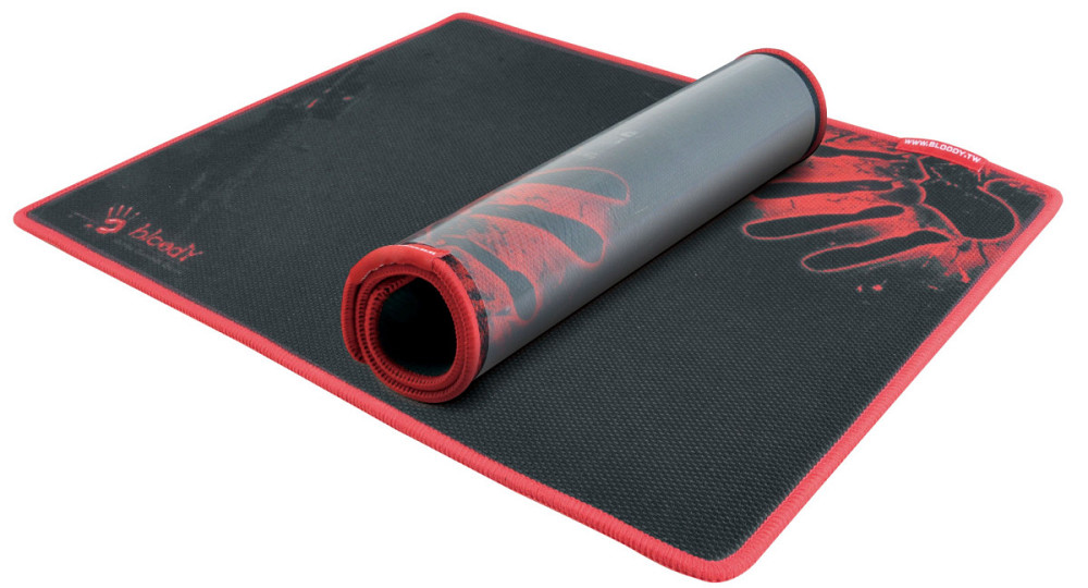 Игровая поверхность для мыши и клавиатуры Bloody B-080S 43х35 см черный Київ - зображення 1