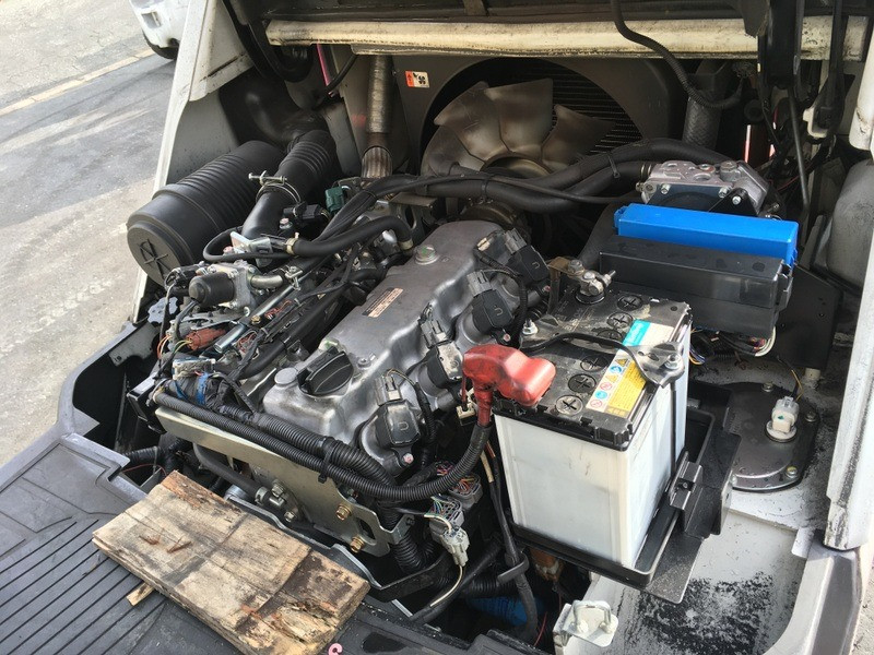 Газ-бензиновий навантажувач TCM (Nissan), із напрацюванням 7644 мотогодин. Модель: FHGE20T5. Полтава - зображення 6