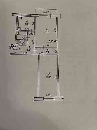 продажа 2-к квартира Сумы, Заречный, 20000 $ Суми