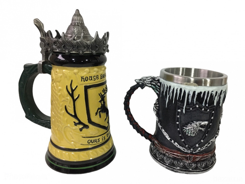Подарочный набор Кружка Game Of Thrones House Герб Баратеонов Игра Престолов и Winter Is Coming Star Киев - изображение 4