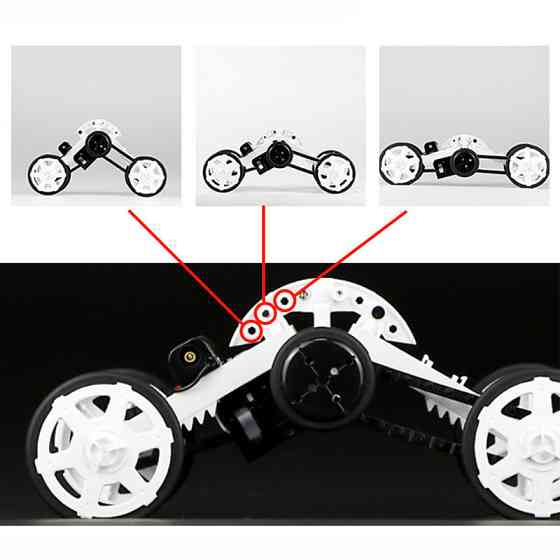 Конструктор внедорожник-скалолаз на солнечной батарее DYY008 Diy Solar Херсон