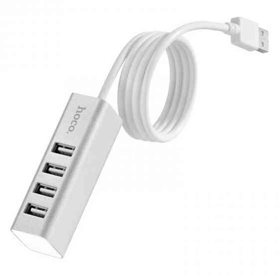 Переходник HUB Hoco HB1 USB to USB 2.0 (4 port) (1m) Херсон