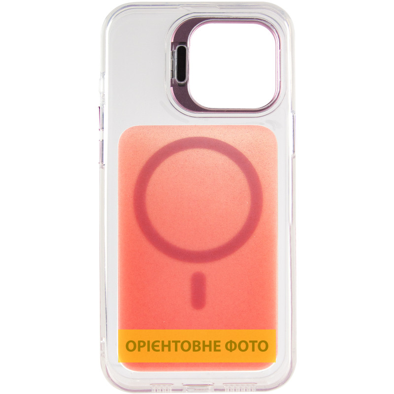 Чехол TPU+PC Jewel Sparkle with Magnetic Fit для Apple iPhone 15 Pro (6.1") Херсон - зображення 3