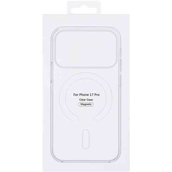 Чехол Clear Case (AAA) with MagSafe and Animation для Apple iPhone 17 Pro (6.3") Херсон