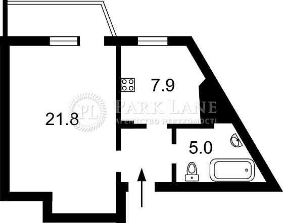 продажа 1-к квартира Киев, Оболонский, 82000 $ Киев
