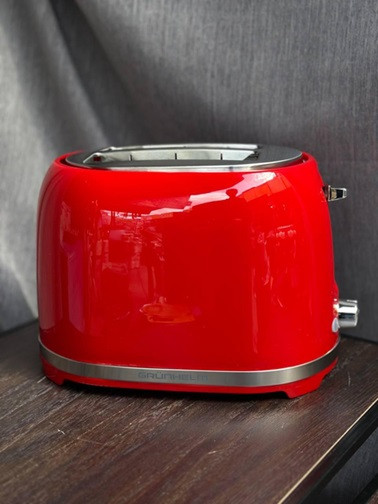 Тостер Grunhelm GTR018R 850 Вт красный Киев - изображение 1