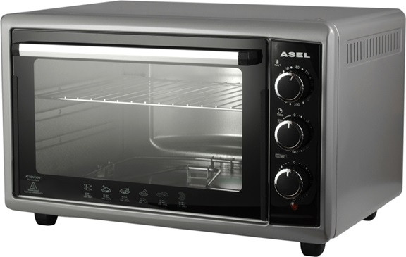 Электропечь Asel AF50-23-gray 50 л серая Київ - зображення 3