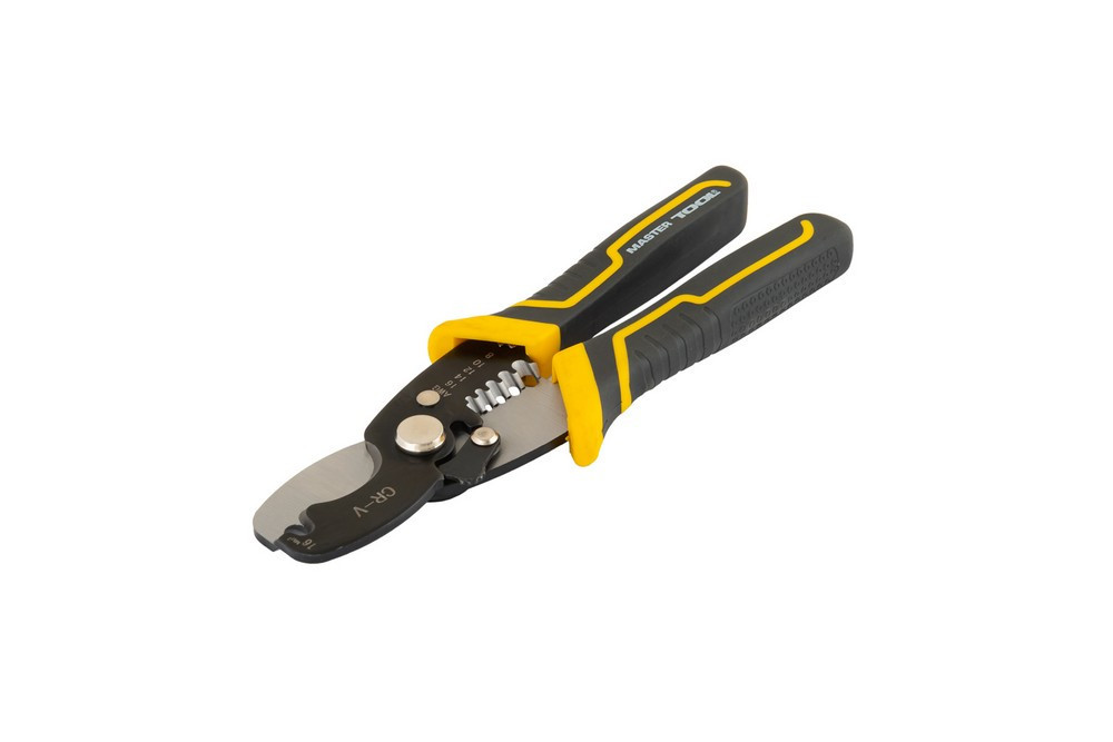 Кабелерез со съемником изоляции MASTERTOOL 10.5 мм 1.3–8.0 мм² Mn65 75-2275 Харьков - изображение 1