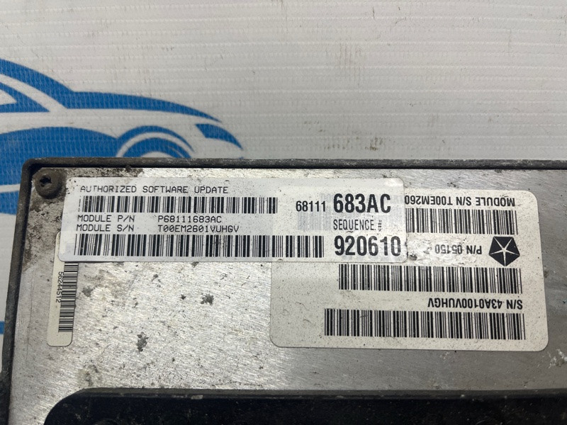 Блок управления Jeep Grand Cherokee 2010-2022 P68111683AC (Арт. 74791) Київ - зображення 3