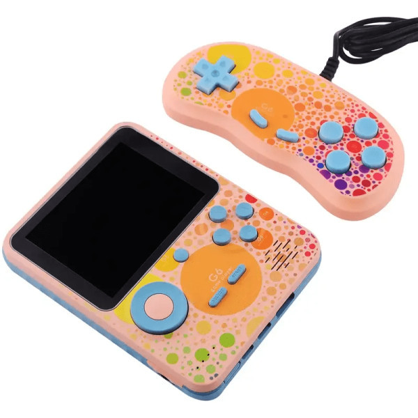 DM Портативна ігрова консоль G6 3.5 дюйми 6000mAh Pink (Код товару:38312) Харьков - изображение 5