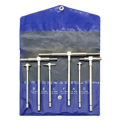 Набор нутромеров телескопических 8-150мм 6 штук в сумке TGSB8150 Харьков - изображение 1