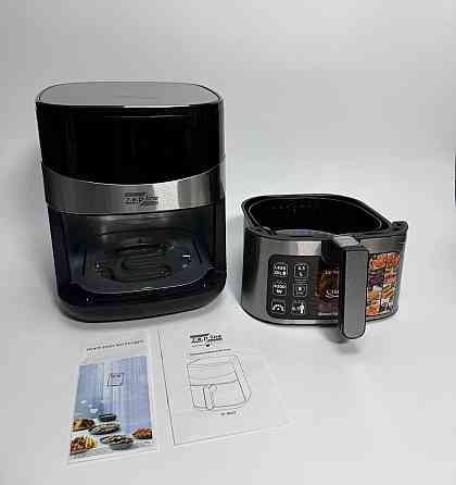 Аэрогриль мультипечь на два тэна с силиконовой формой Zepline ZP-00233 6.5 л 4200 Вт Київ