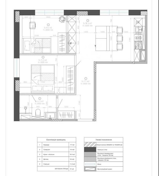 продажа 2-к квартира Киев, Дарницкий, 46800 $ Київ - зображення 9