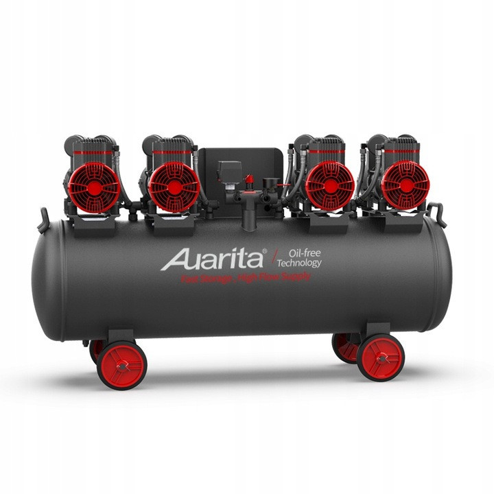 Компрессор безмасляный поршневой 120л 220В  AUARITA 2-1450X4F120-220 Харків - зображення 3