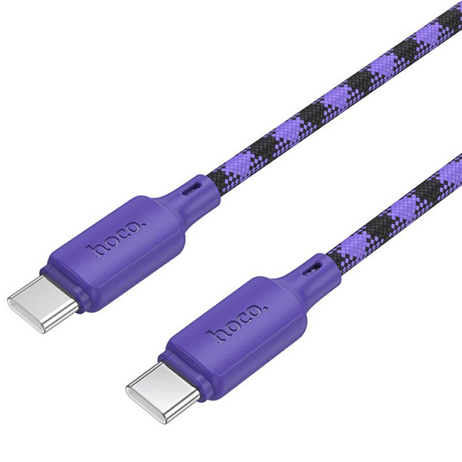 Дата кабель Hoco X116 Meridian Type-C to Type-C 60W (1m) Херсон - зображення 4