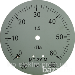 Манометр показывающий МТ-3У-М (МТ-3У, МТ 3У, МТ3У, МТ3-У) - радиальный штуцер (РШ) Киев - изображение 10