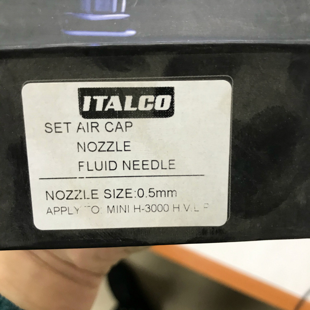 Дюза для краскопульта H-3003-MINI 0,5мм ITALCO NS-H-3003-MINI-0.5 Харків - зображення 3