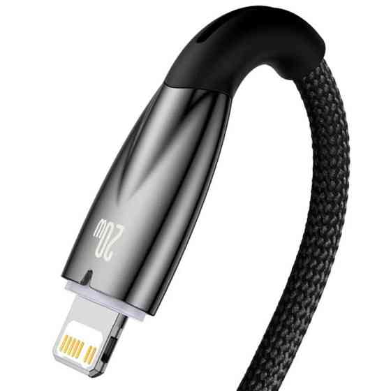 Дата кабель Baseus Glimmer Series Fast Charging Data Cable Type-C to Lightning 20W 1m (CADH000001) Херсон