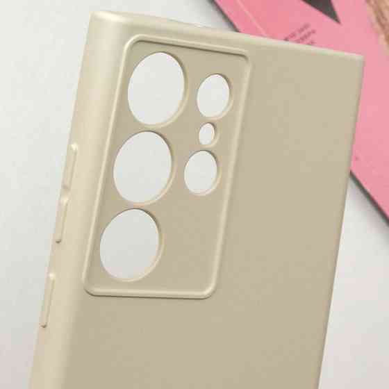 Чехол TPU GETMAN Liquid Silk Full Camera для Samsung Galaxy S24 Ultra Херсон