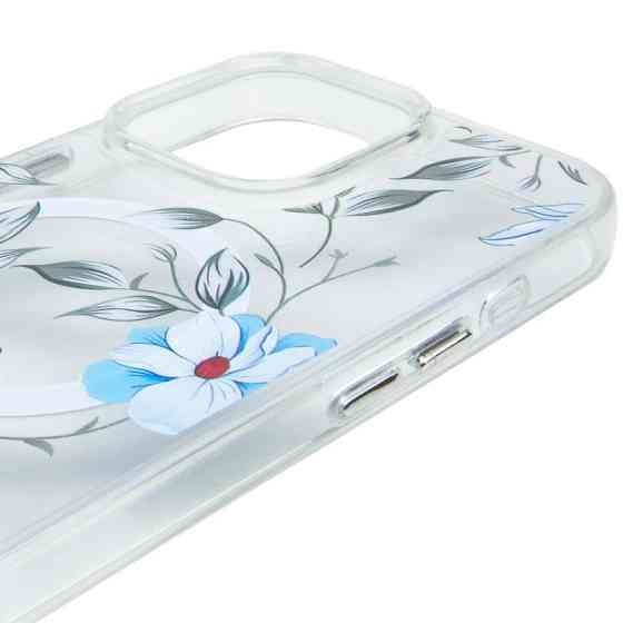 TPU+PC чехол Clear Garden with MagSafe для Apple iPhone 16 Pro (6.3") Херсон