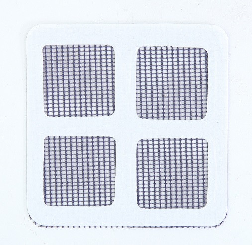 Наклейка для ремонту москітної сітки самоклеюча 11256 10х9.8 см 3 листа Київ - зображення 1