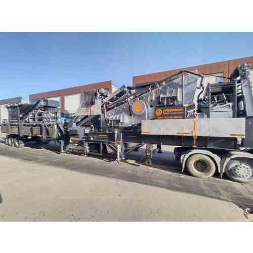 Мобільна дробарна установка Polygonmach JCV-2, 120-150 т / год, 0 + 35 мм, Туреччина Киев