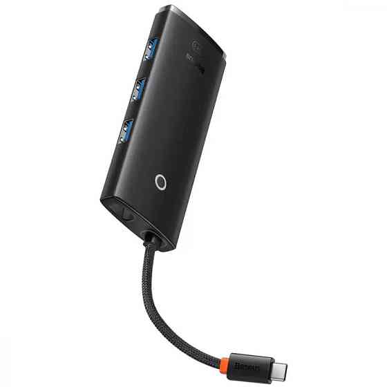Переходник HUB Baseus Lite Series 5in1 (Type-C to HDMI + 3xUSB 3.0 + PD) (WKQX04) Херсон