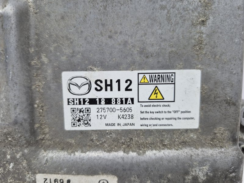 Блок управления двигателем Mazda 3 2013-2019 SH1218881A (Арт. 50150) Київ - зображення 4