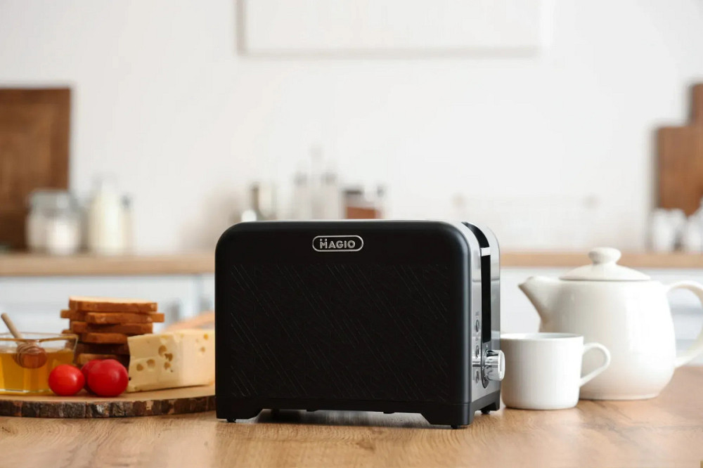 Тостер Magio MG-287 780 Вт черный Київ - зображення 4