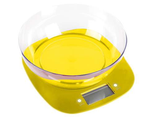 Весы кухонные MAGIO MG-290 желтые Київ - зображення 1