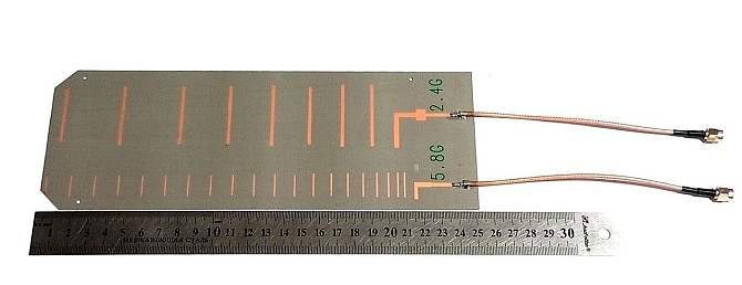 Антенна направленная Yagi 2435-2650/5420-5950MHz 16dBi, до 40W, AOSIYANT, SMA-male Дніпро - зображення 10