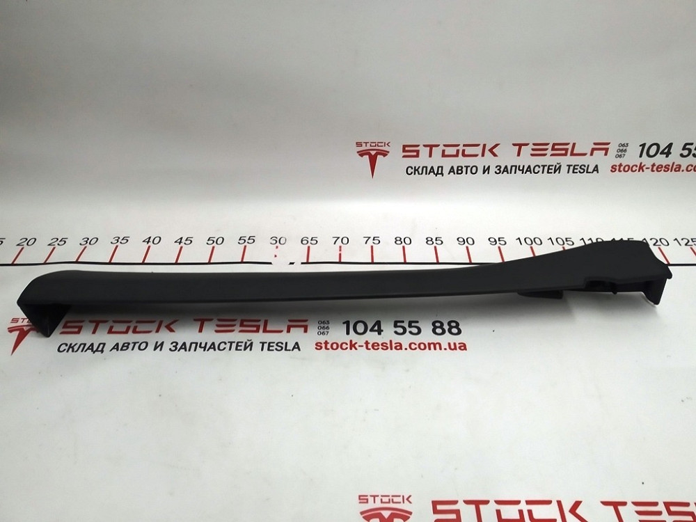 3Накладка внут. верх. карты двери передней правой (GRAIN MAMMOTH PUR, структур. кожа) Tesla model S, Київ - зображення 3