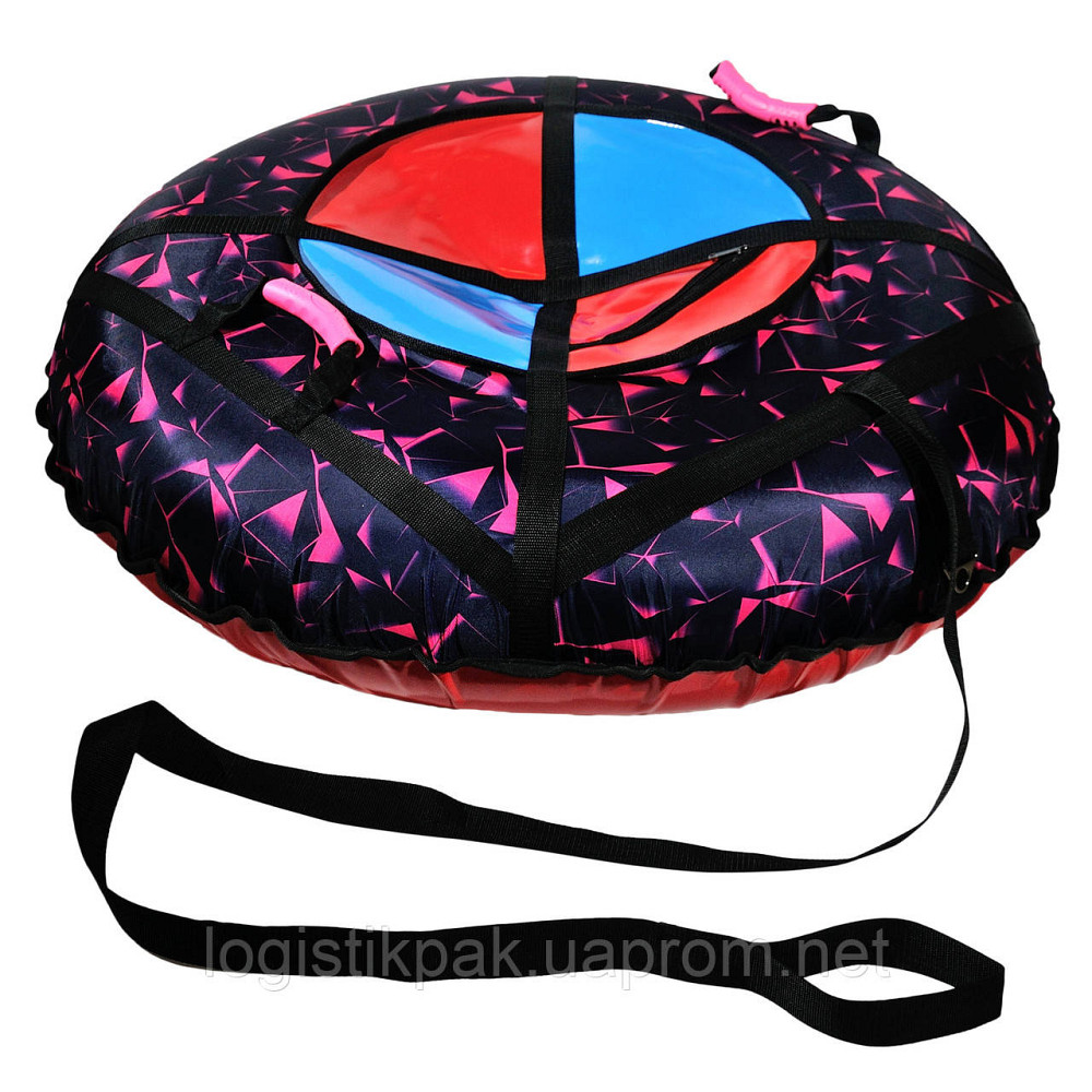 Тюбинг 100 см "Розовый лед" (Оксфорд, ПВХ) Харьков - изображение 4