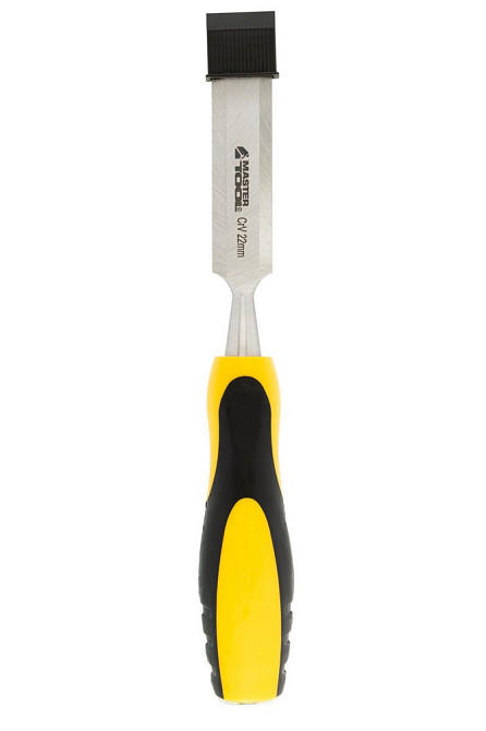 Стамеска ударная MASTERTOOL CrV 22 мм с двухкомпонентной ручкой 14-1522 Харків - зображення 5